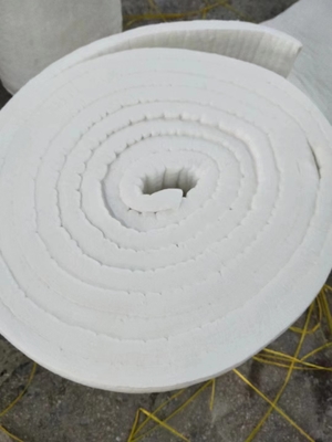 Couverture en aluminium de fibre en céramique de couverture de silicate de la CE traitée par la rotation fondue chaude