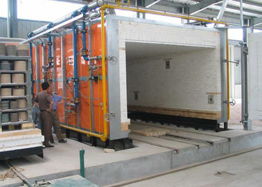 qualité  1500 ℃ Gas Medium And High Temperature Firing Shuttle Kiln usine