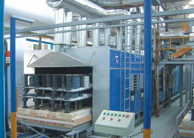 qualité  Gas Medium And High Temperature Automatic Temperature Control Firing Shuttle Kiln usine