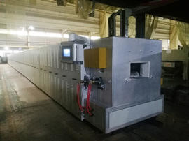 Four à recuire de bande de Mesh Belt Type Optical Glass de haute précision, °C du maximum 750