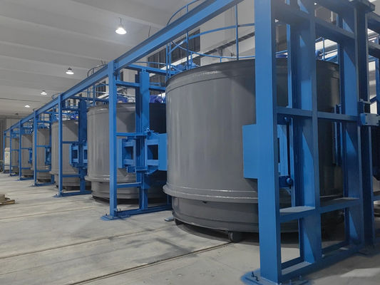 Forneau de traitement thermique pour l'industrie du verre avec technologie avancée de carburant gazeux