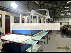 Chauffage industriel Fourneau industriel électrique à haute température et diamètre de rouleau Ø60-120 mm