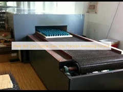 Forneau de recuit de précision à bande de verre optique de type courroie à mailles